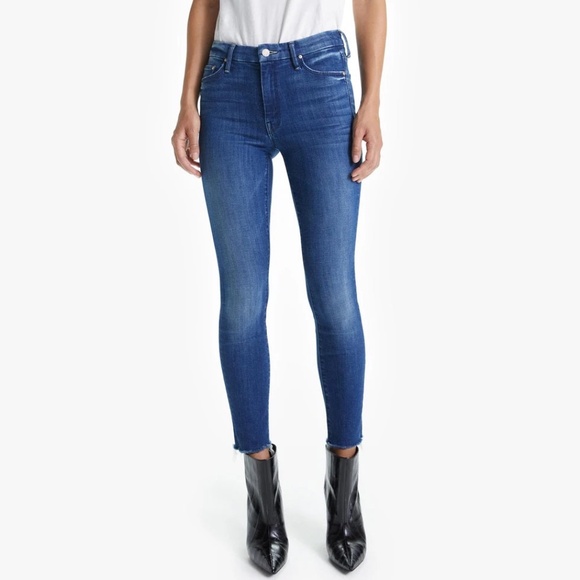 MOTHER The Looker Ankle Fray Jeans Size 25 - Picture 9 of 12